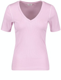 Bawełniany T-shirt Prążkowany Gerry Weber