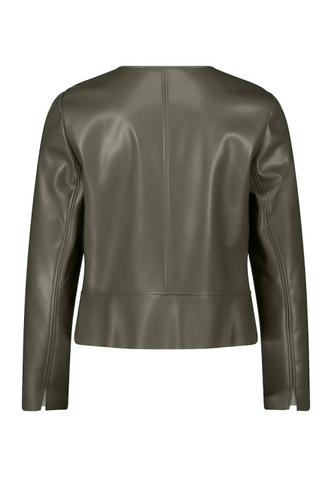 Khaki Żakiet Skóra Ekologiczna Betty Barclay Khaki Żakiet Skóra Ekologiczna Betty Barclay