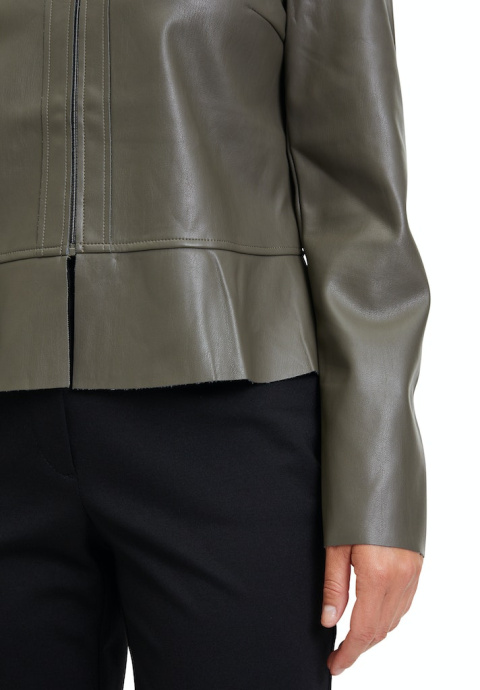 Khaki Żakiet Skóra Ekologiczna Betty Barclay Khaki Żakiet Skóra Ekologiczna Betty Barclay