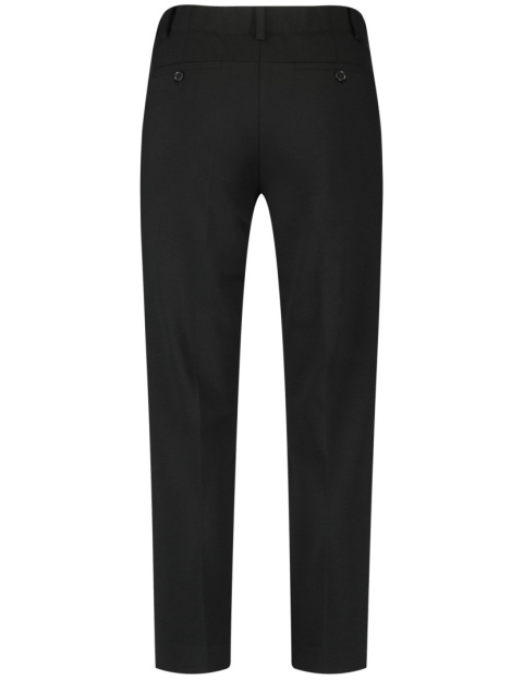 Spodnie Czarne Gerry Weber o dł. 7/8 z Rozcięciami na Nogawkach