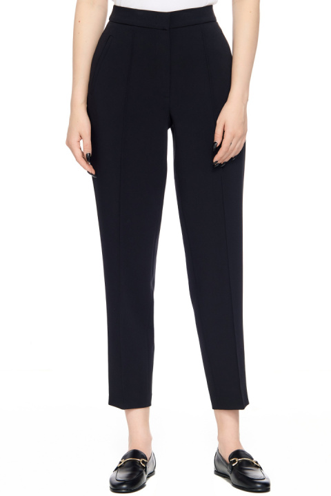 Eleganckie Spodnie Czarne W Kant o Długości 7/8 Gerry Weber Eleganckie Spodnie Czarne W Kant o Długości 7/8 Gerry Weber
