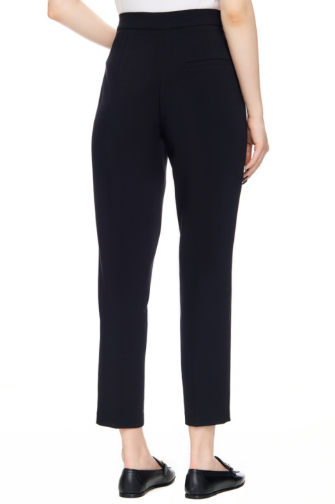Eleganckie Spodnie Czarne W Kant o Długości 7/8 Gerry Weber Eleganckie Spodnie Czarne W Kant o Długości 7/8 Gerry Weber