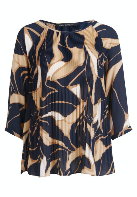 PROMOCJA Bluzka we Wzory z Rękawem 3/4 Betty Barclay PROMOCJA Bluzka we Wzory z Rękawem 3/4 Betty Barclay