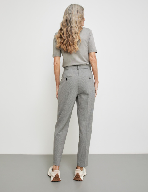 Spodnie Kratka Gerry Weber o dł. 7/8 Z Pionowymi Zaszewkami