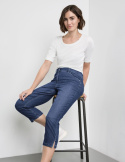 Spodnie Ciemny Jeans dł. 3/4 Gerry Weber