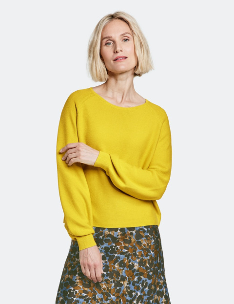 Musztardowy Sweter Gerry Weber Musztardowy Sweter Gerry Weber