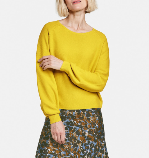 Musztardowy Sweter Gerry Weber Musztardowy Sweter Gerry Weber