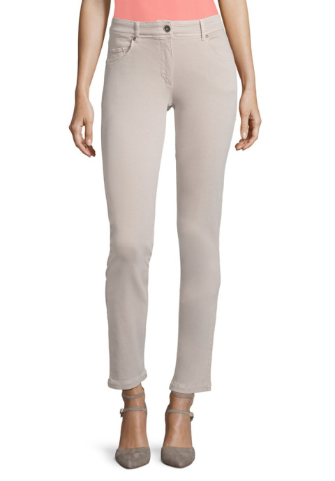 Spodnie Beżowe Slim Fit Betty Barclay