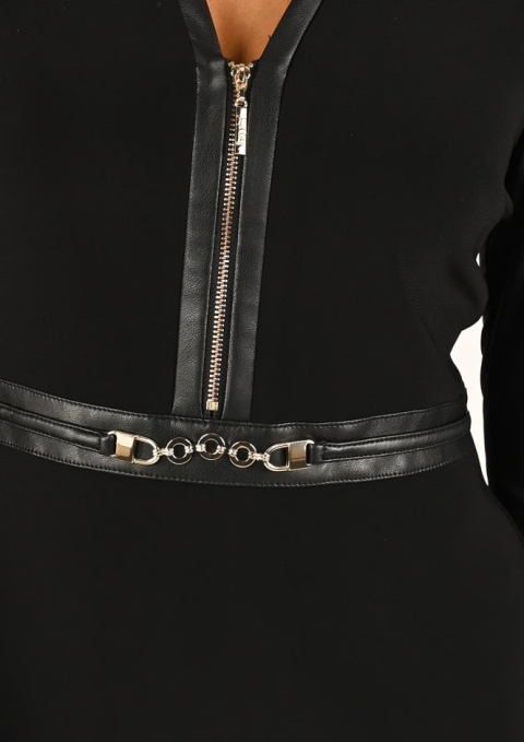 Sukienka Ołówkowa w Kolorze Czarnym Joseph Ribkoff Sukienka Ołówkowa w Kolorze Czarnym Joseph Ribkoff