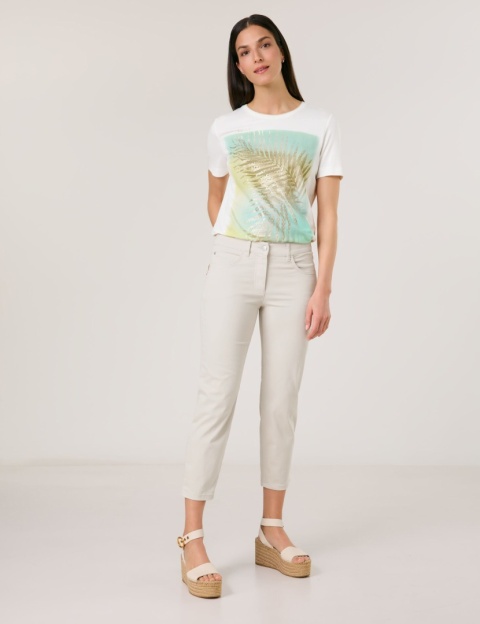 Beżowe Spodnie Gerry Weber Best4Me