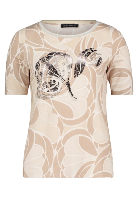 Bluzka/T-Shirt Z Eleganckim Nadrukiem Betty Barclay