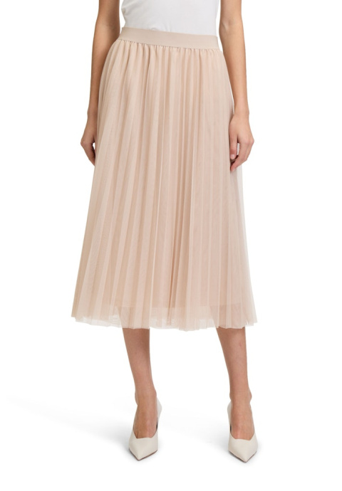 Beżowa Spódnica Plisowana BETTY BARCLAY