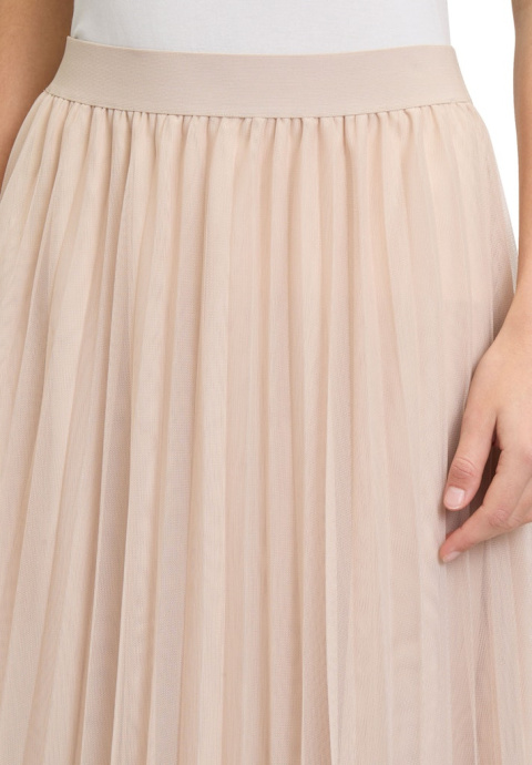 Beżowa Spódnica Plisowana BETTY BARCLAY