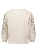 Beżowa Bluza Betty Barclay Z Dżetami
