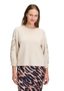 Beżowa Bluza Betty Barclay Z Dżetami
