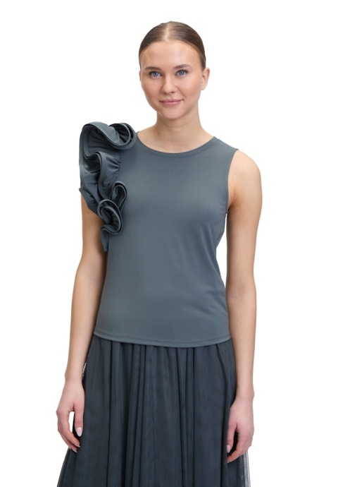 Bluzka z Ozdobą Na Ramieniu VERA MONT