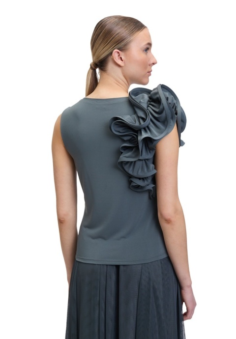 Bluzka z Ozdobą Na Ramieniu VERA MONT