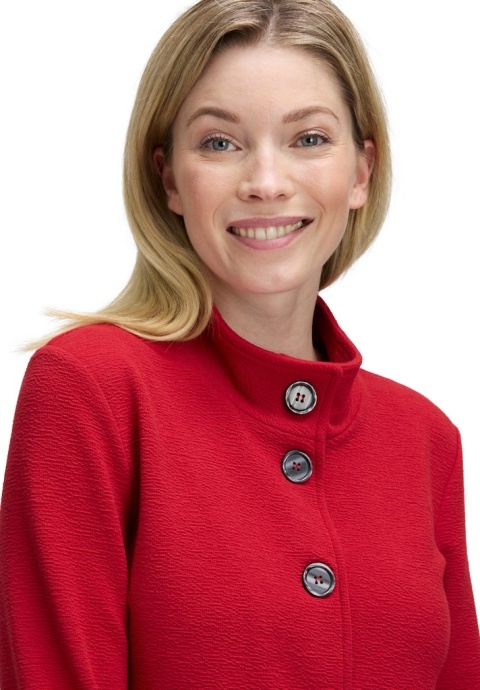Czerwony Żakiet Marynarka Betty Barclay