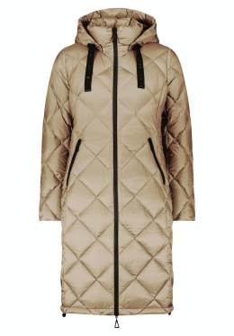 Płaszcz Puchowy z Kapturem GIL BRET Beżowoy