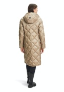 Płaszcz Puchowy z Kapturem GIL BRET Beżowoy