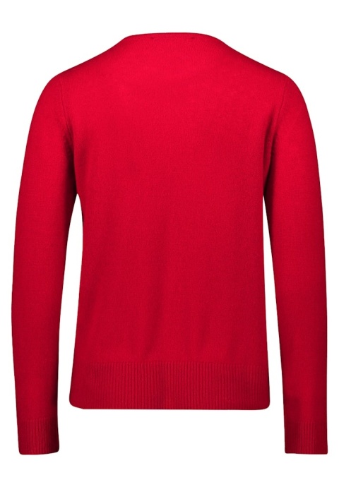 Kaszmirowy Czerwony Sweter Betty & Co