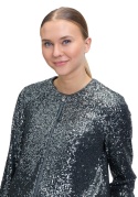 Cekinowa Kurtka Typu Bomber VERA MONT