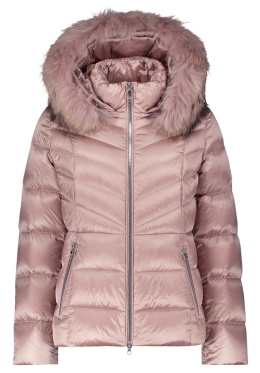 Kurtka Puchowa Różowa Betty Barclay Kaptur Jenot