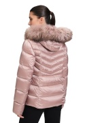 Kurtka Puchowa Różowa Betty Barclay Kaptur Jenot