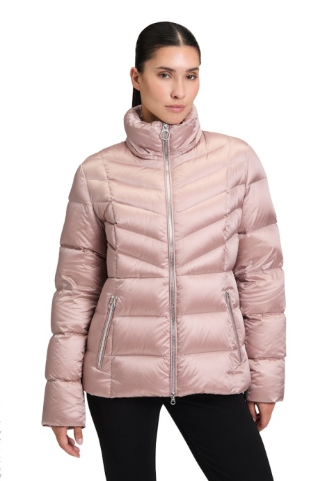 Kurtka Puchowa Różowa Betty Barclay Kaptur Jenot