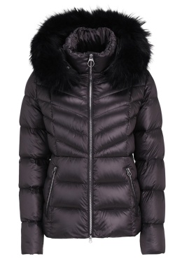 Kurtka Puchowa Czarna Betty Barclay Kaptur Jenot