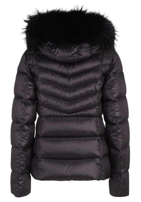 Kurtka Puchowa Czarna Betty Barclay Kaptur Jenot
