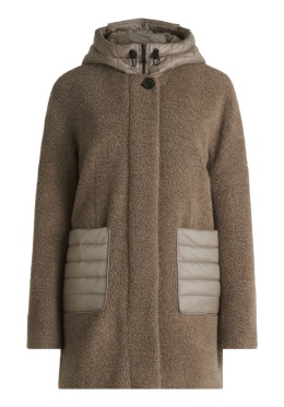 Kurtka Wełniana Taupe Gil Bret