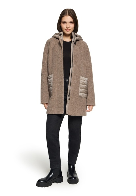 Kurtka Wełniana Taupe Gil Bret