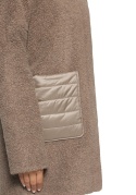 Kurtka Wełniana Taupe Gil Bret