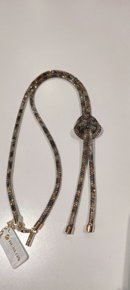 Naszyjnik Wisior Cyrkonie Dublon