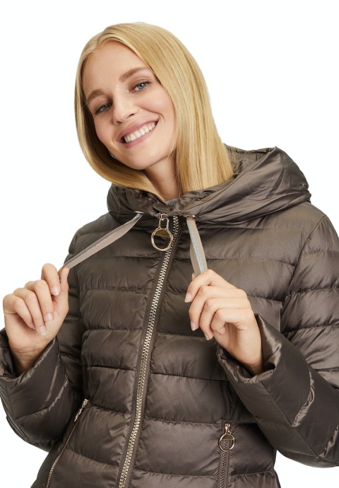 Brązowa Puchowa Kurtka Betty Barclay