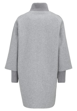 Szary Płaszcz Z Wełną Betty Barclay