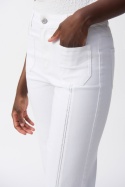 Spodnie Białe Jeans Kuloty Joseph Ribkoff