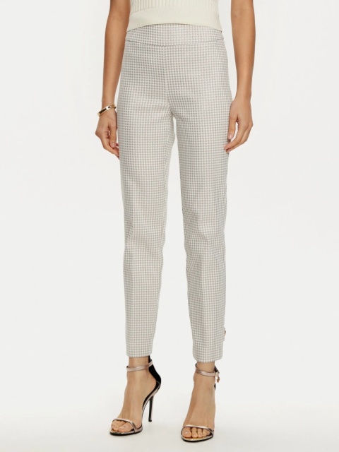 Spodnie w Złotą Pepitkę Wzór Joseph Ribkoff Spodnie w Złotą Pepitkę Wzór Joseph Ribkoff