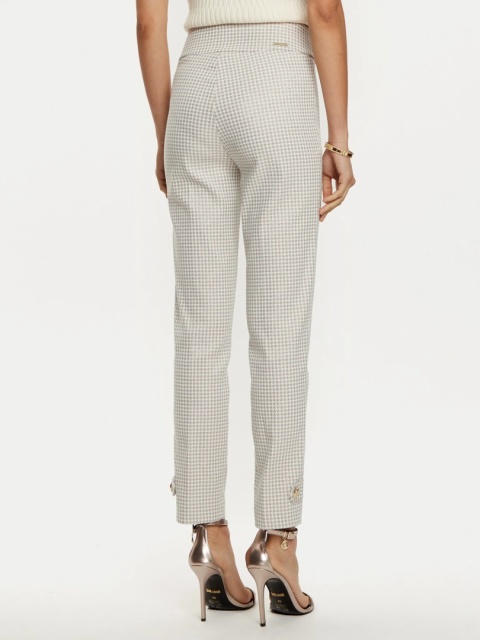 Spodnie w Złotą Pepitkę Wzór Joseph Ribkoff Spodnie w Złotą Pepitkę Wzór Joseph Ribkoff