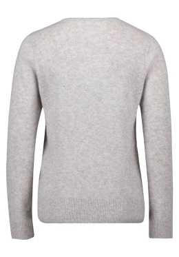 Kaszmirowy Szary Sweter Betty & Co